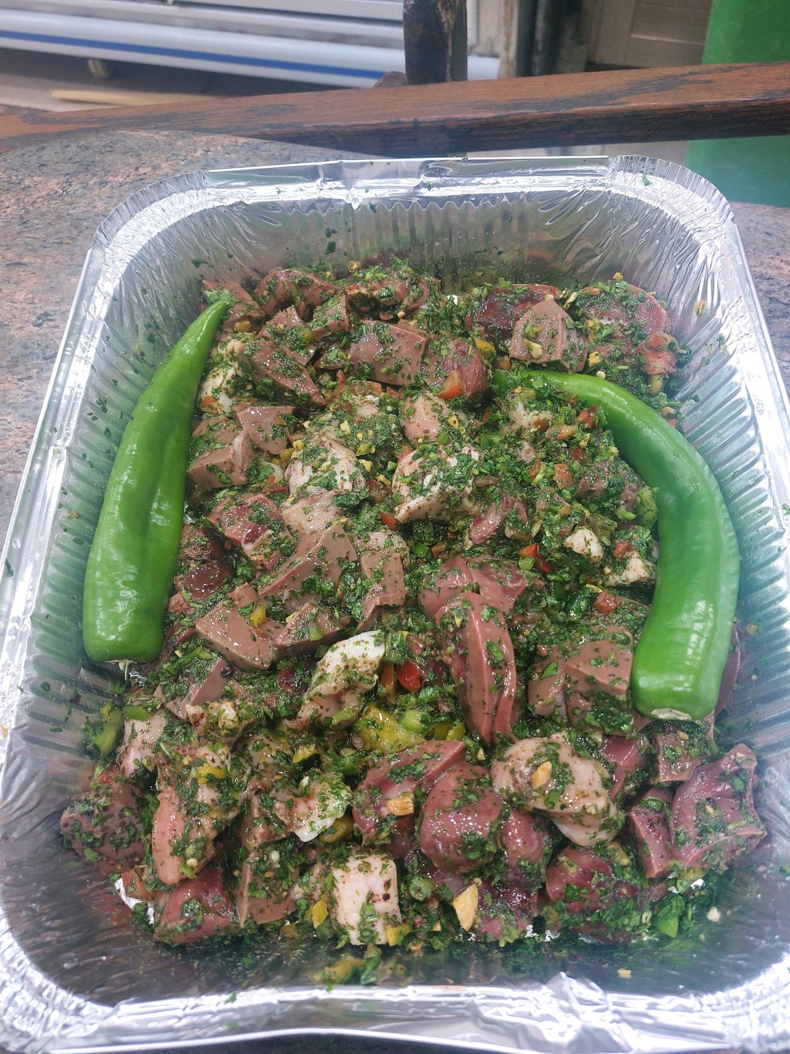 صواني معلاق  خاروف مشكل