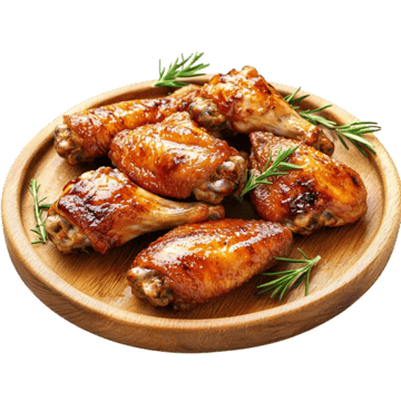 اجنحة دجاج مشويه